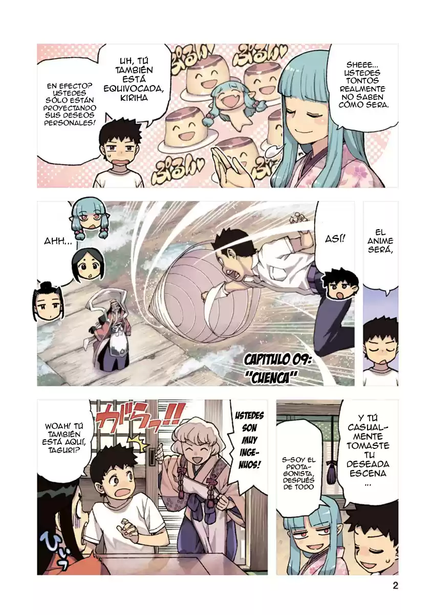 Tsugumomo capítulo 93, página 8