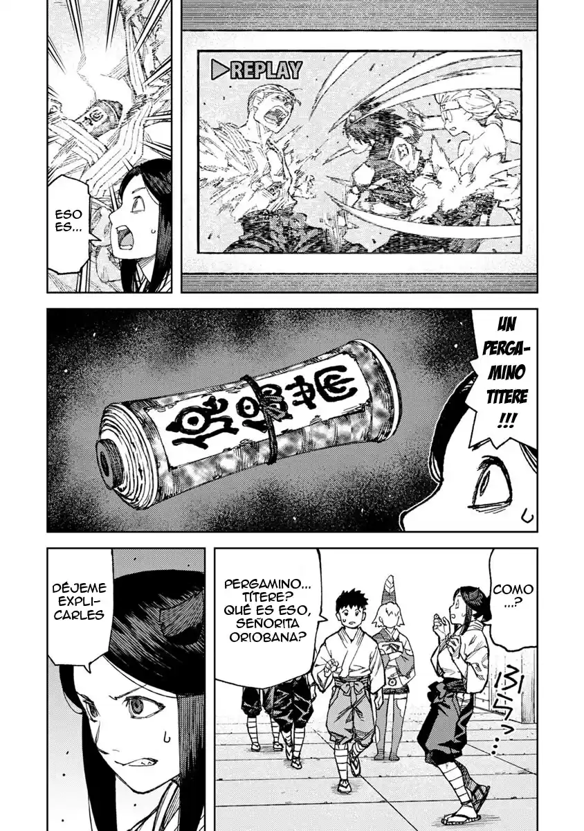 Tsugumomo capítulo 95, página 13