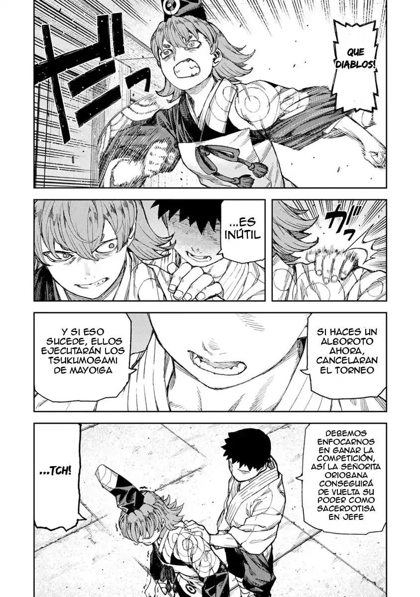 Tsugumomo capítulo 95, página 21