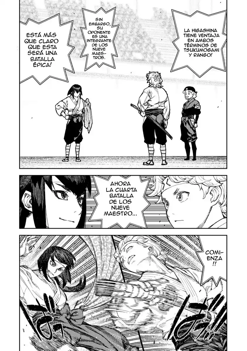 Tsugumomo capítulo 95, página 28