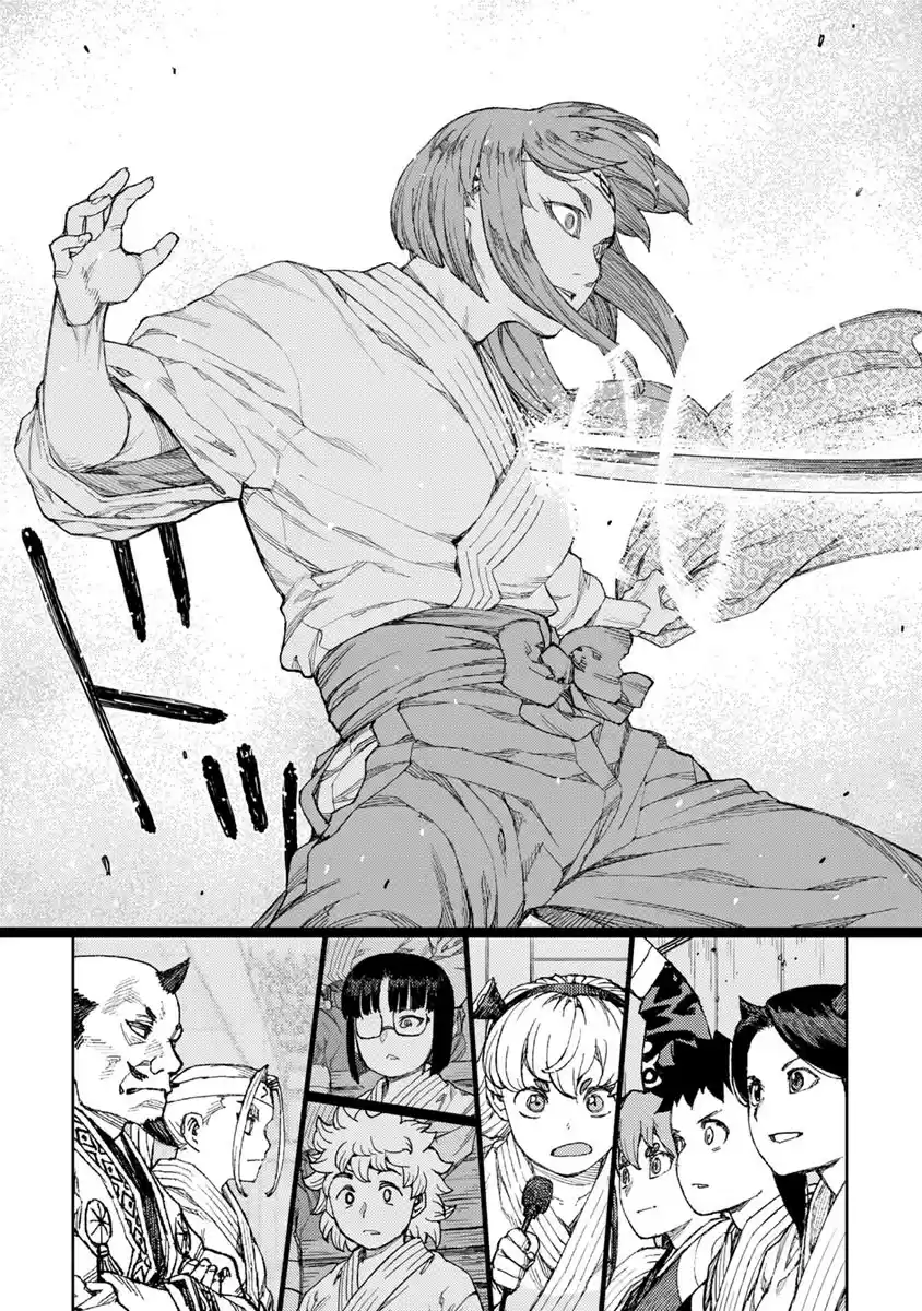 Tsugumomo capítulo 95, página 30