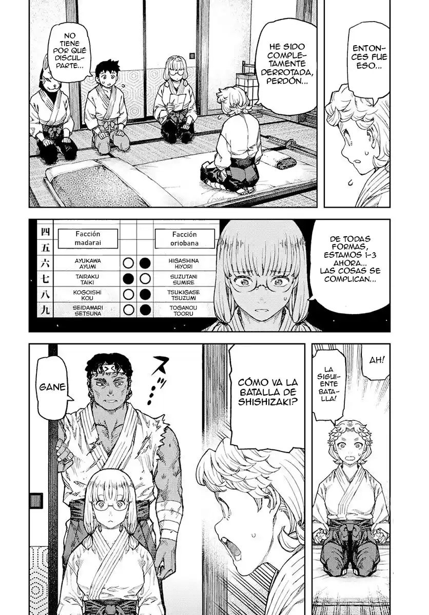 Tsugumomo capítulo 96, página 17