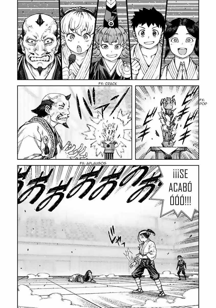 Tsugumomo capítulo 97, página 34