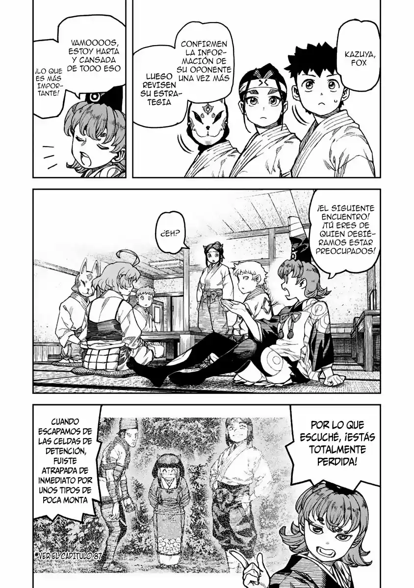 Tsugumomo capítulo 98, página 26
