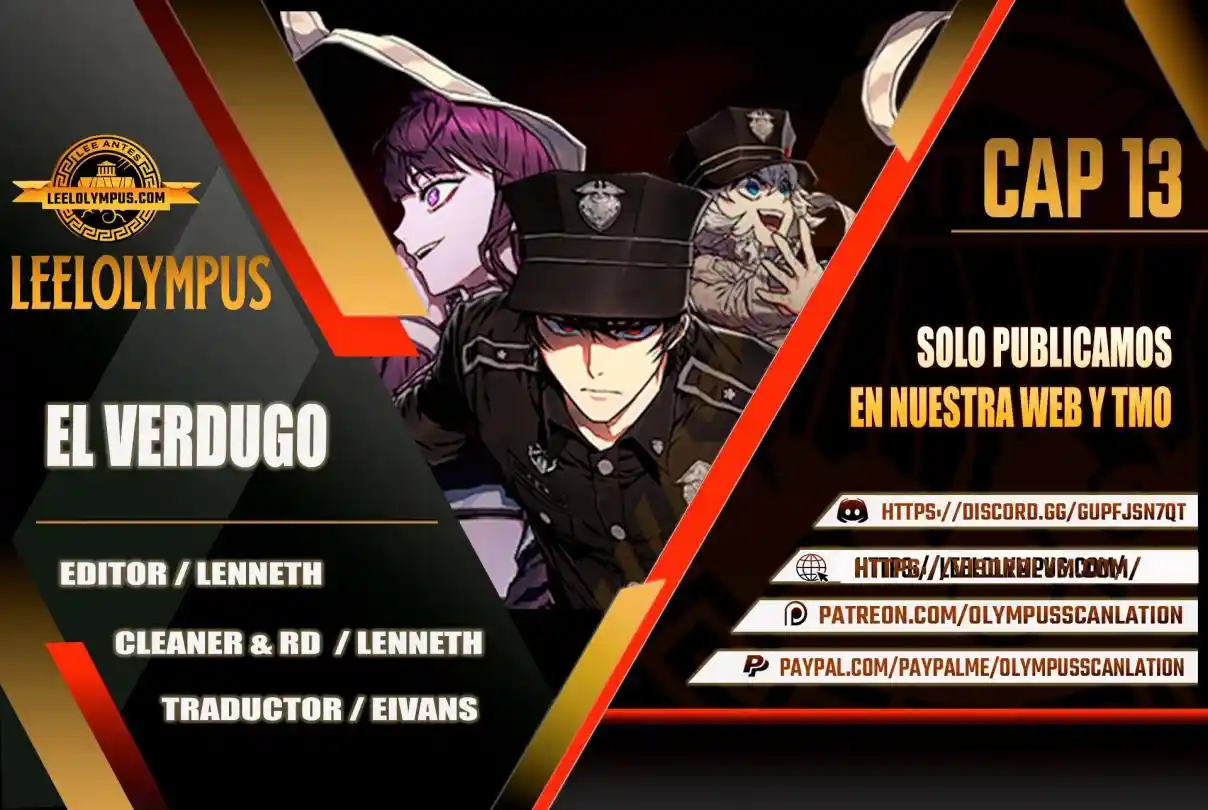 Verdugo capítulo 13, página 1