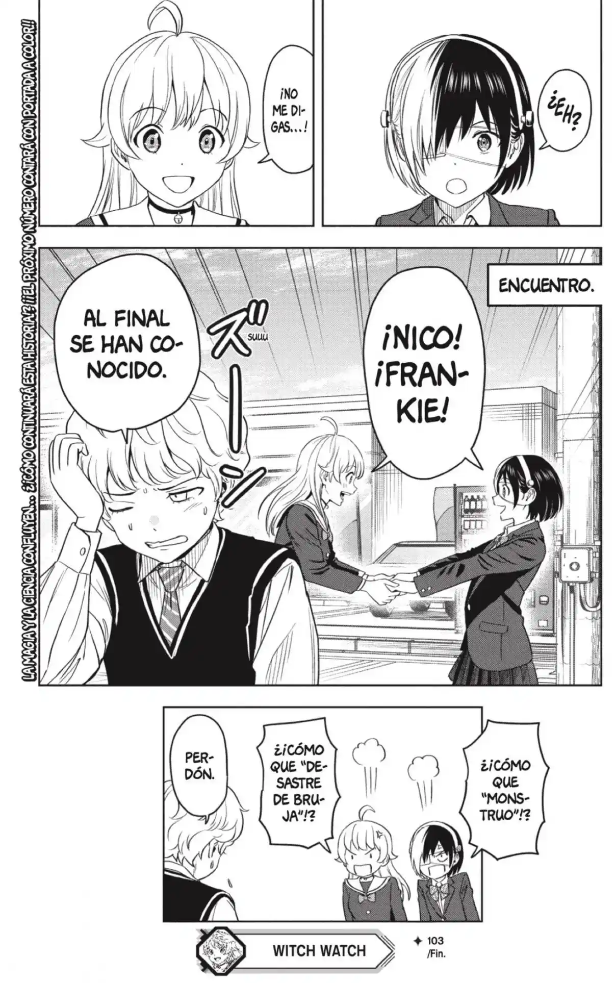 Witch Watch capítulo 103, página 19