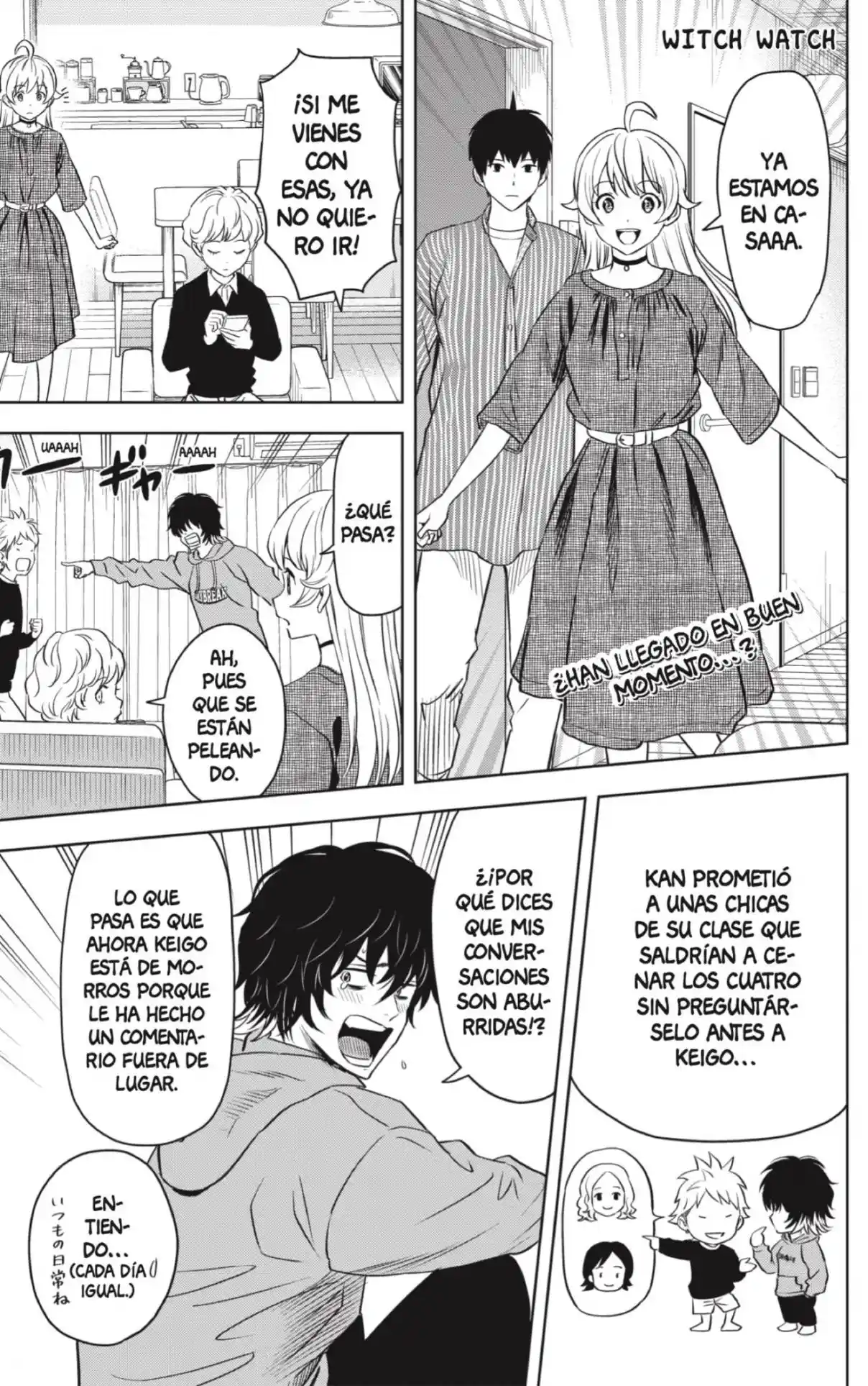 Witch Watch capítulo 105, página 1
