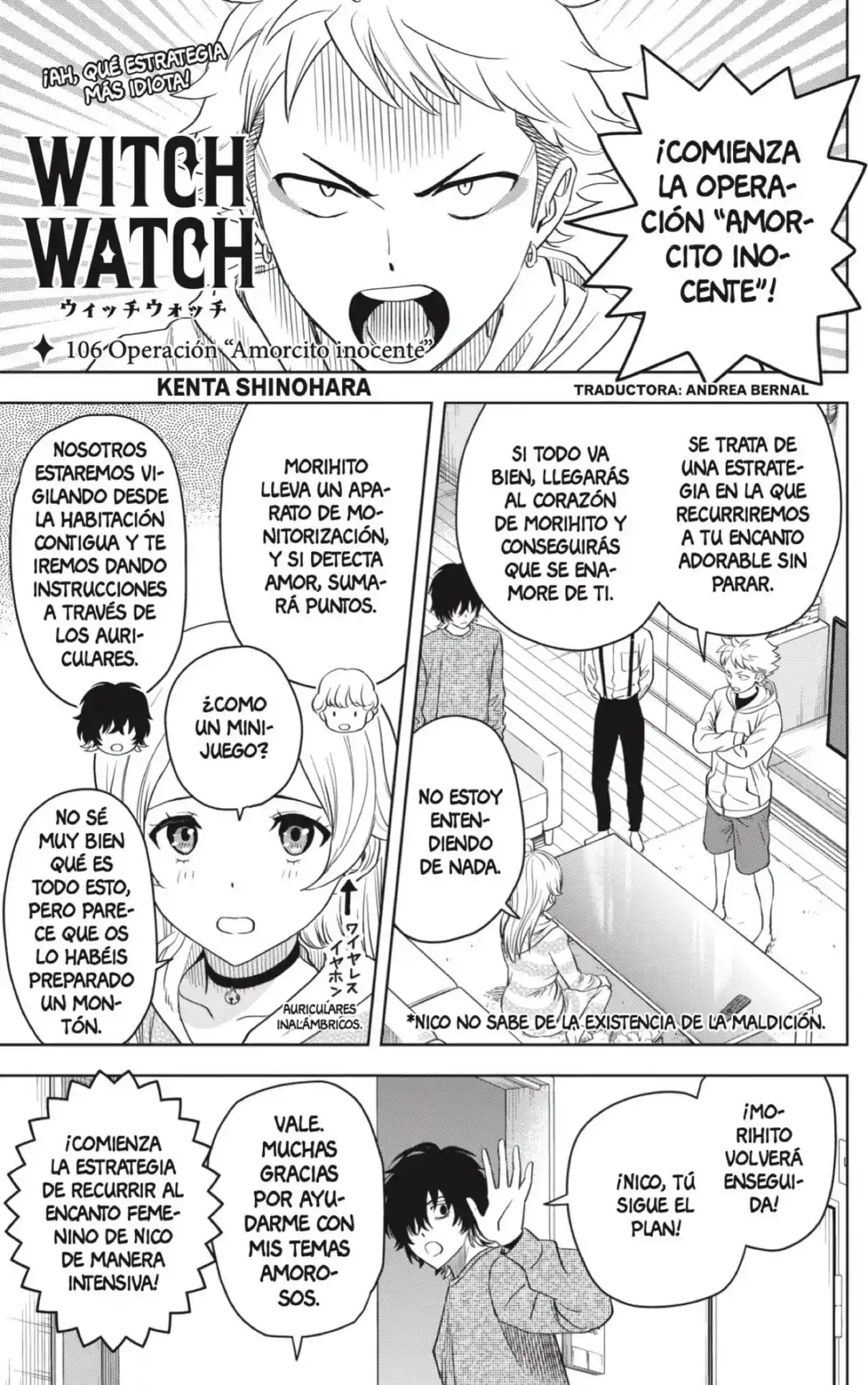 Witch Watch capítulo 106, página 5