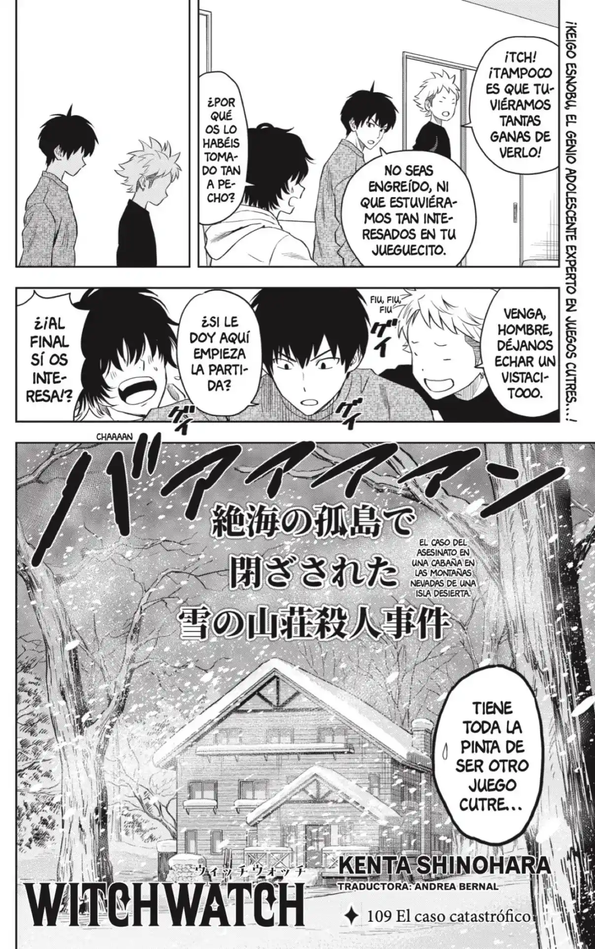 Witch Watch capítulo 109, página 2