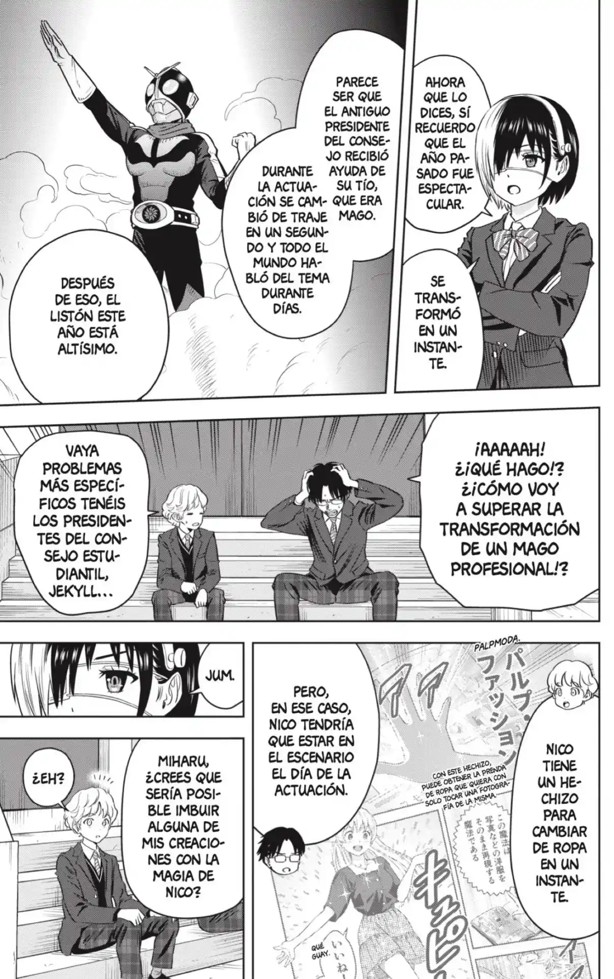 Witch Watch capítulo 110, página 3