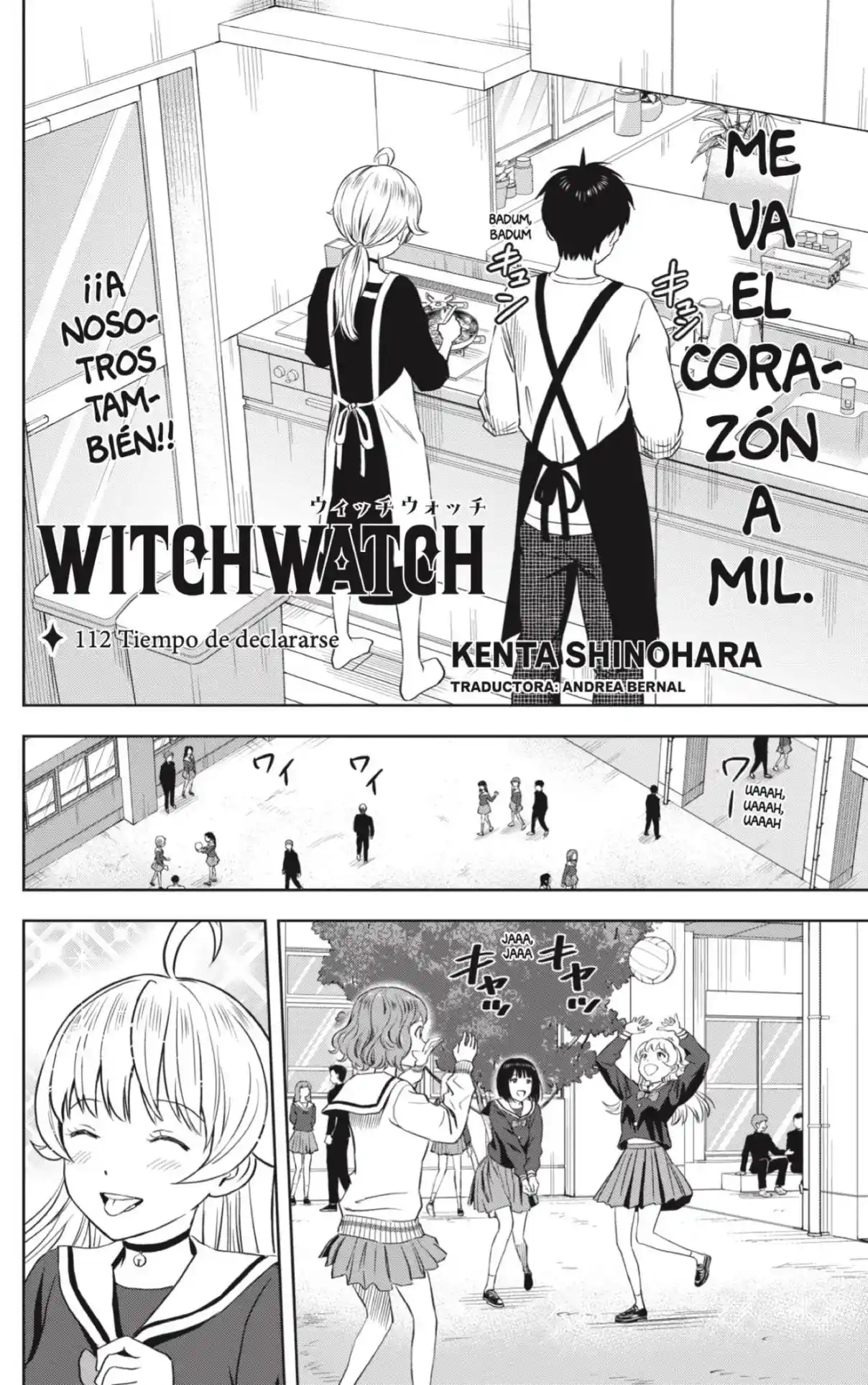 Witch Watch capítulo 112, página 2