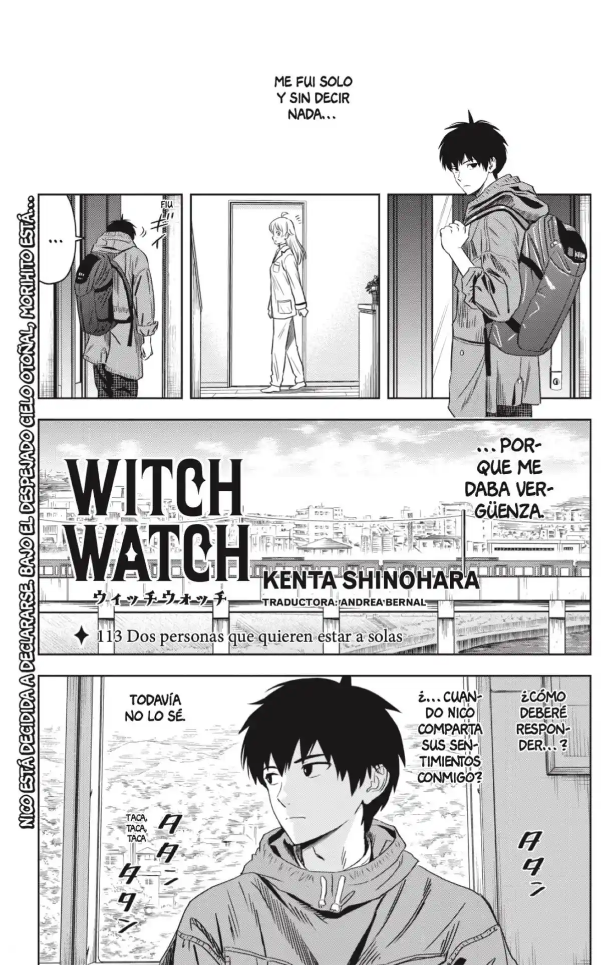 Witch Watch capítulo 113, página 1