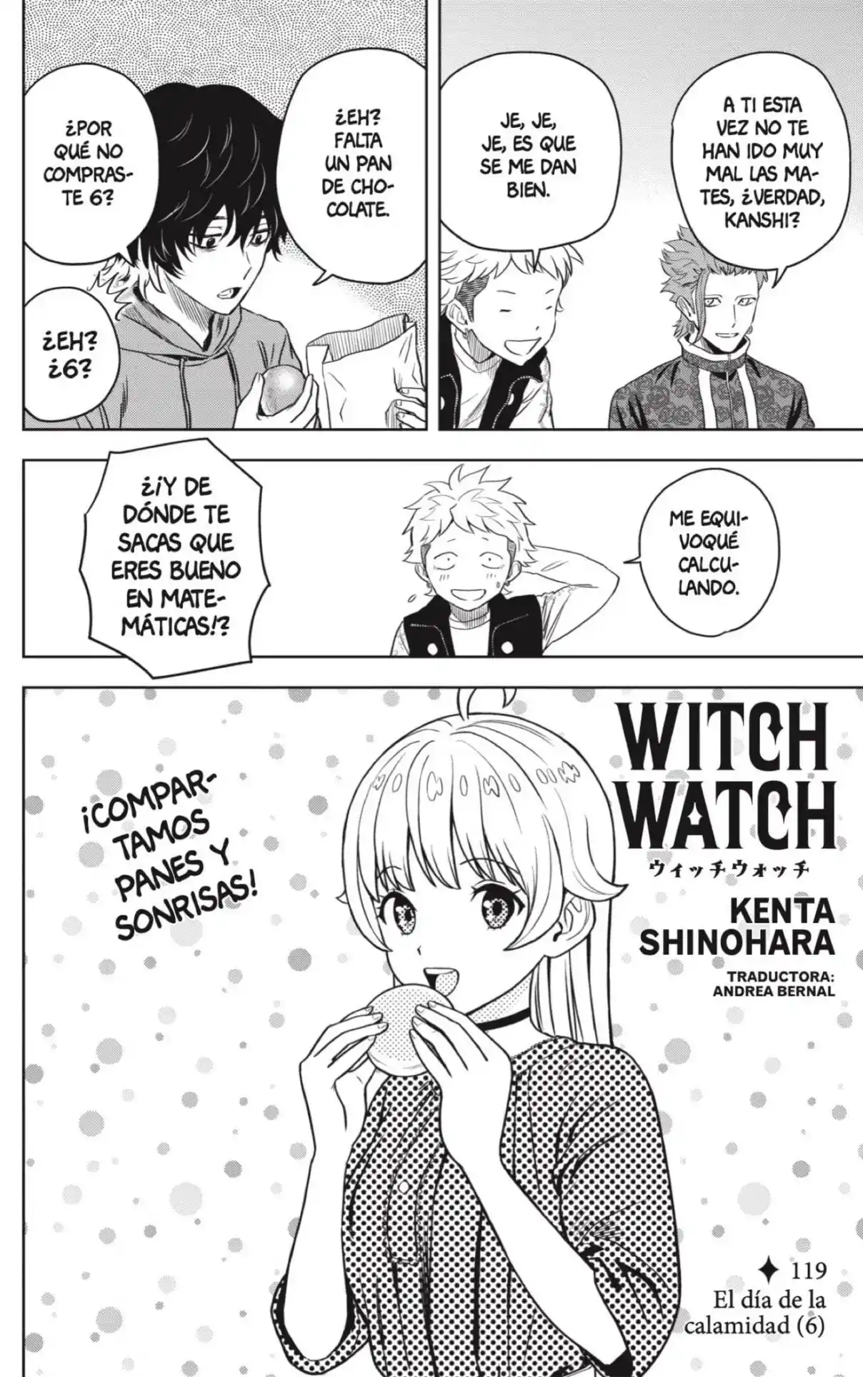 Witch Watch capítulo 119, página 2