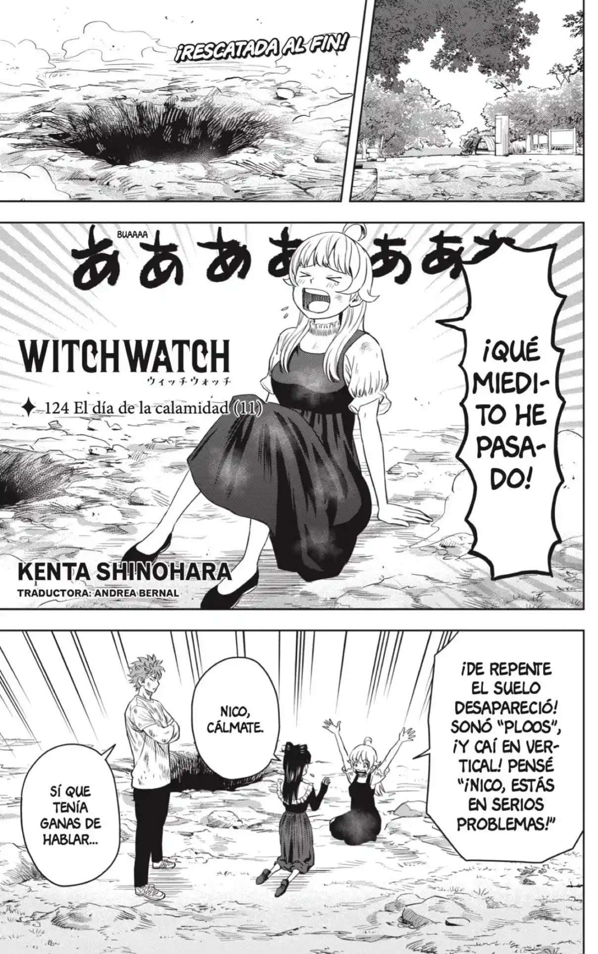 Witch Watch capítulo 124, página 1