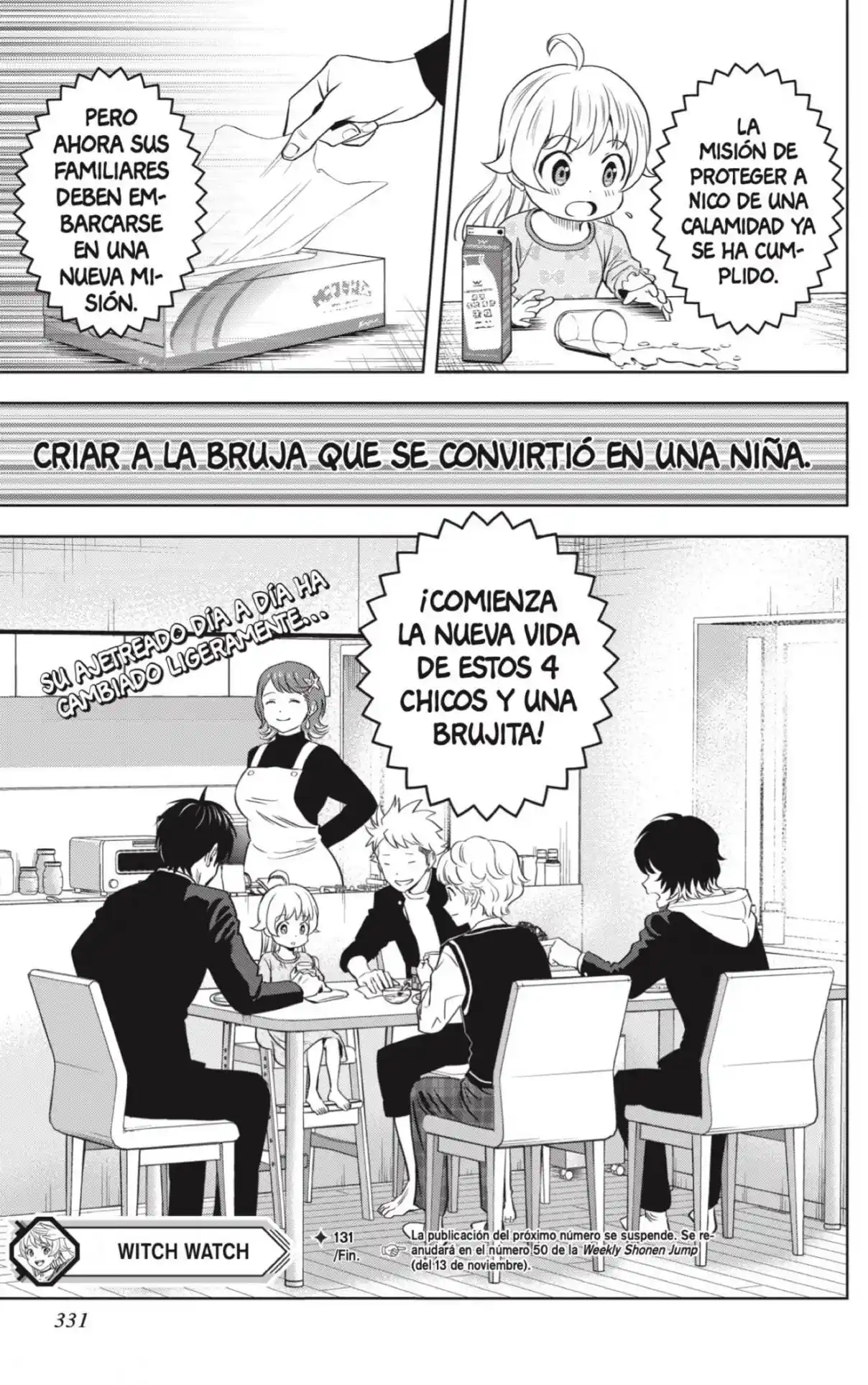 Witch Watch capítulo 131, página 19