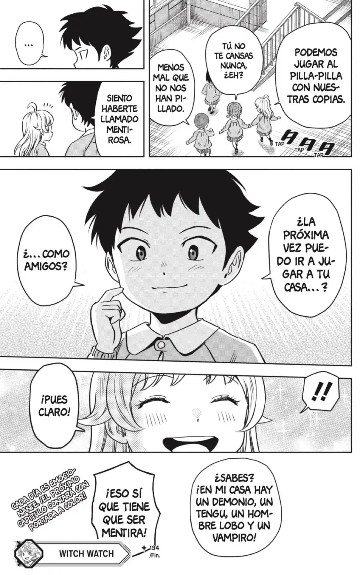 Witch Watch capítulo 134, página 19