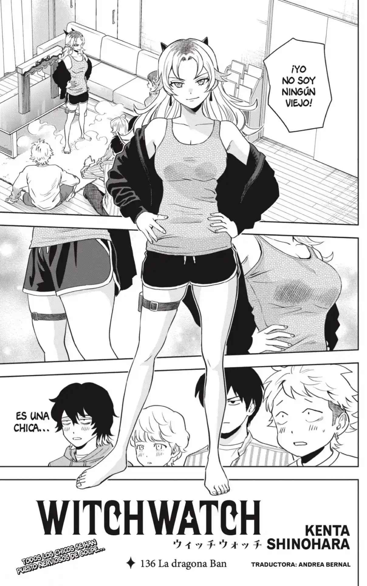 Witch Watch capítulo 136, página 1