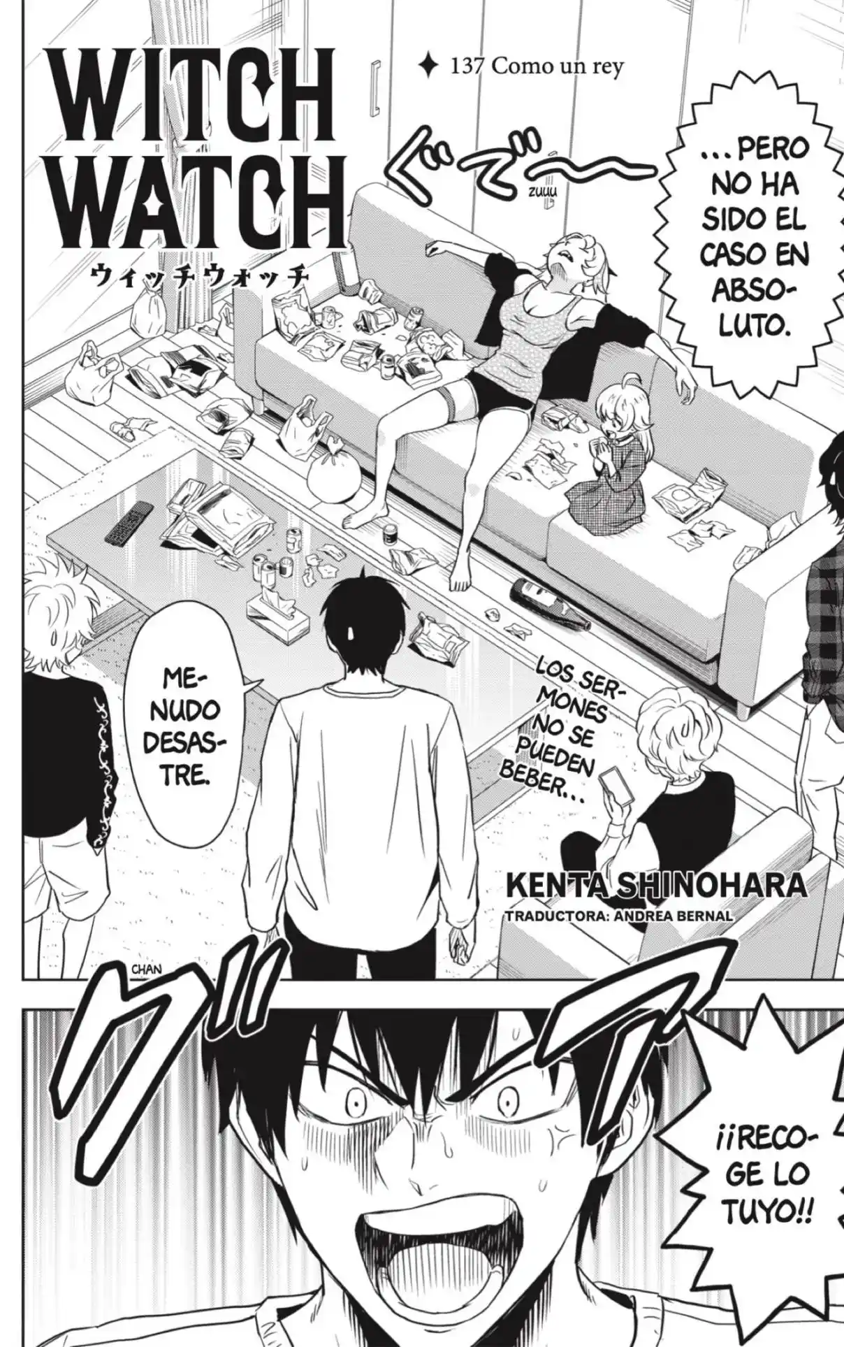 Witch Watch capítulo 137, página 2