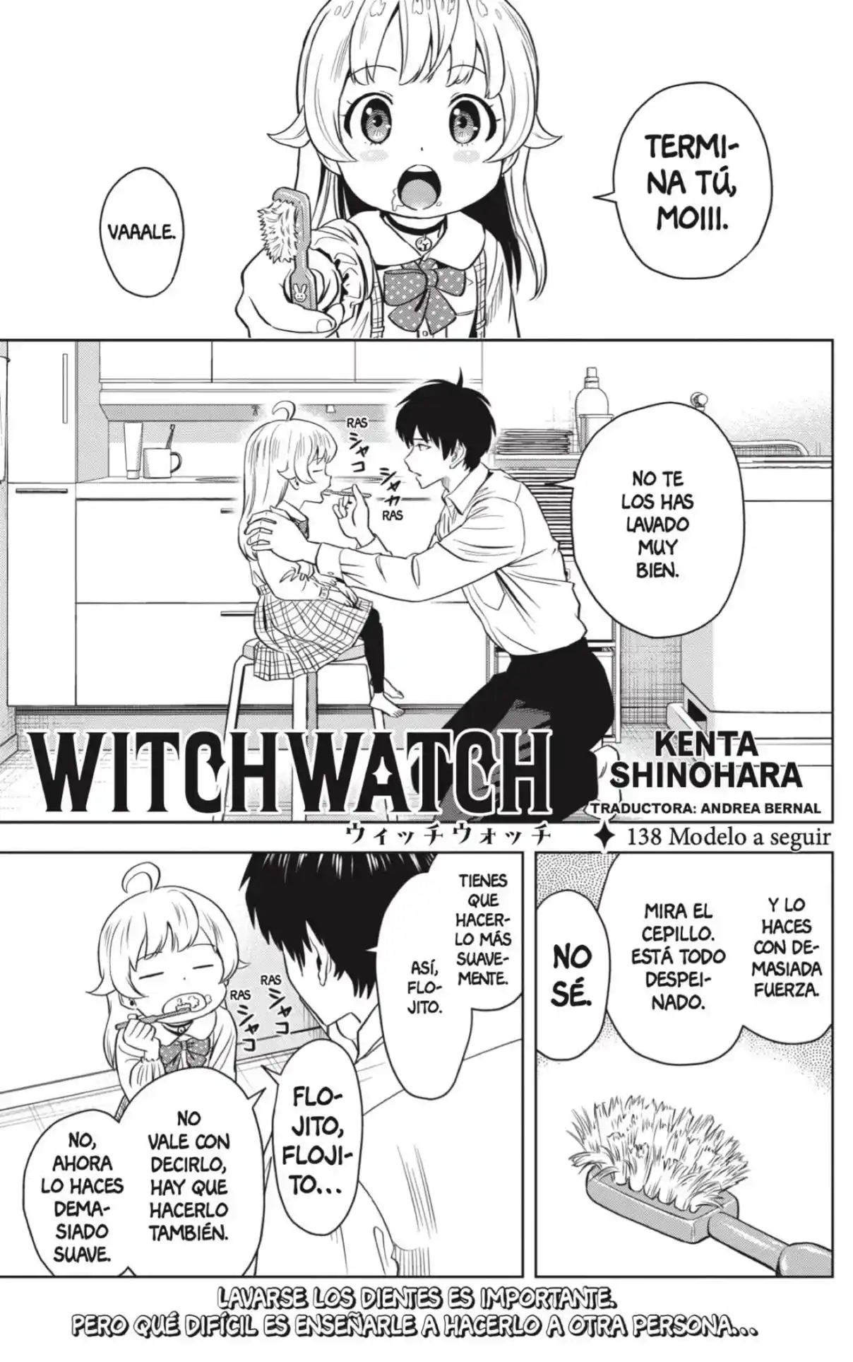 Witch Watch capítulo 138, página 1
