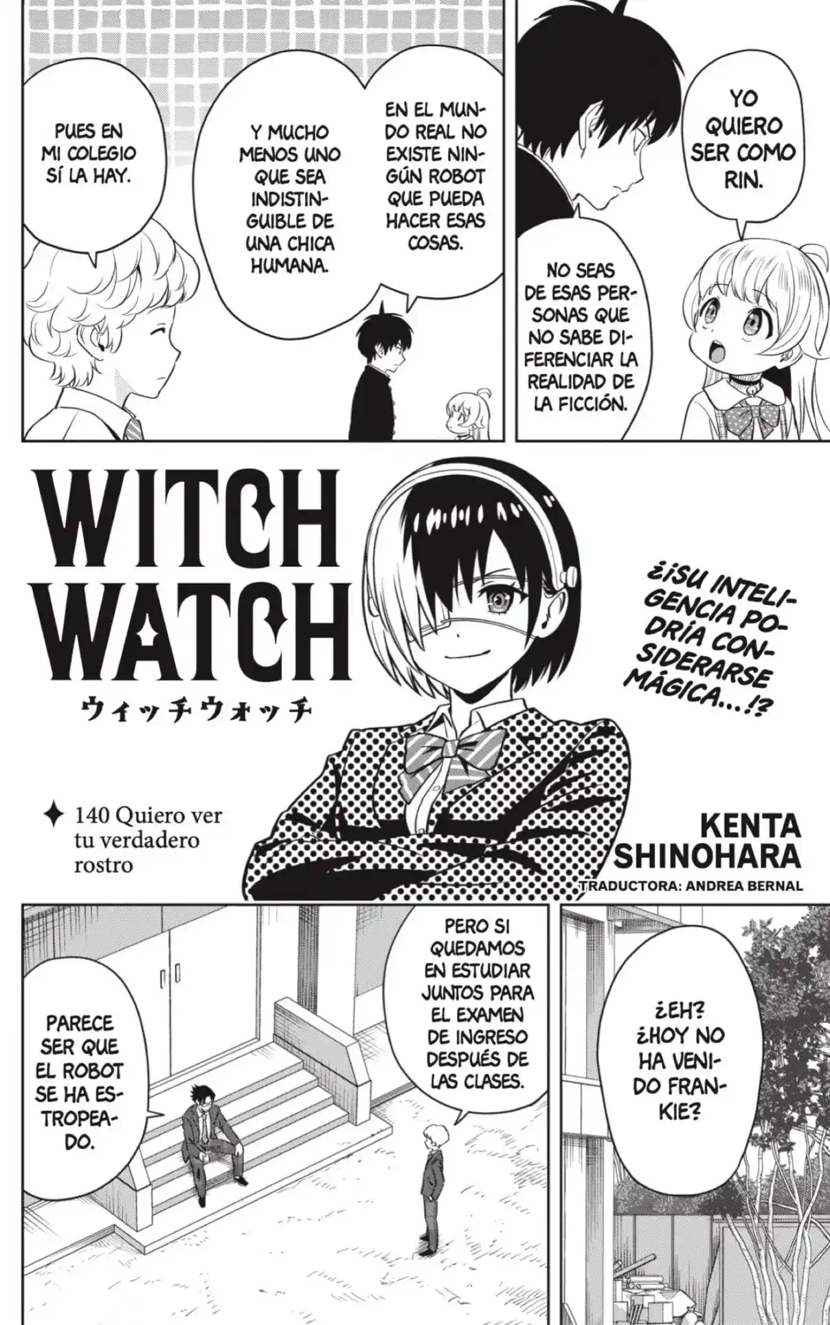 Witch Watch capítulo 140, página 2