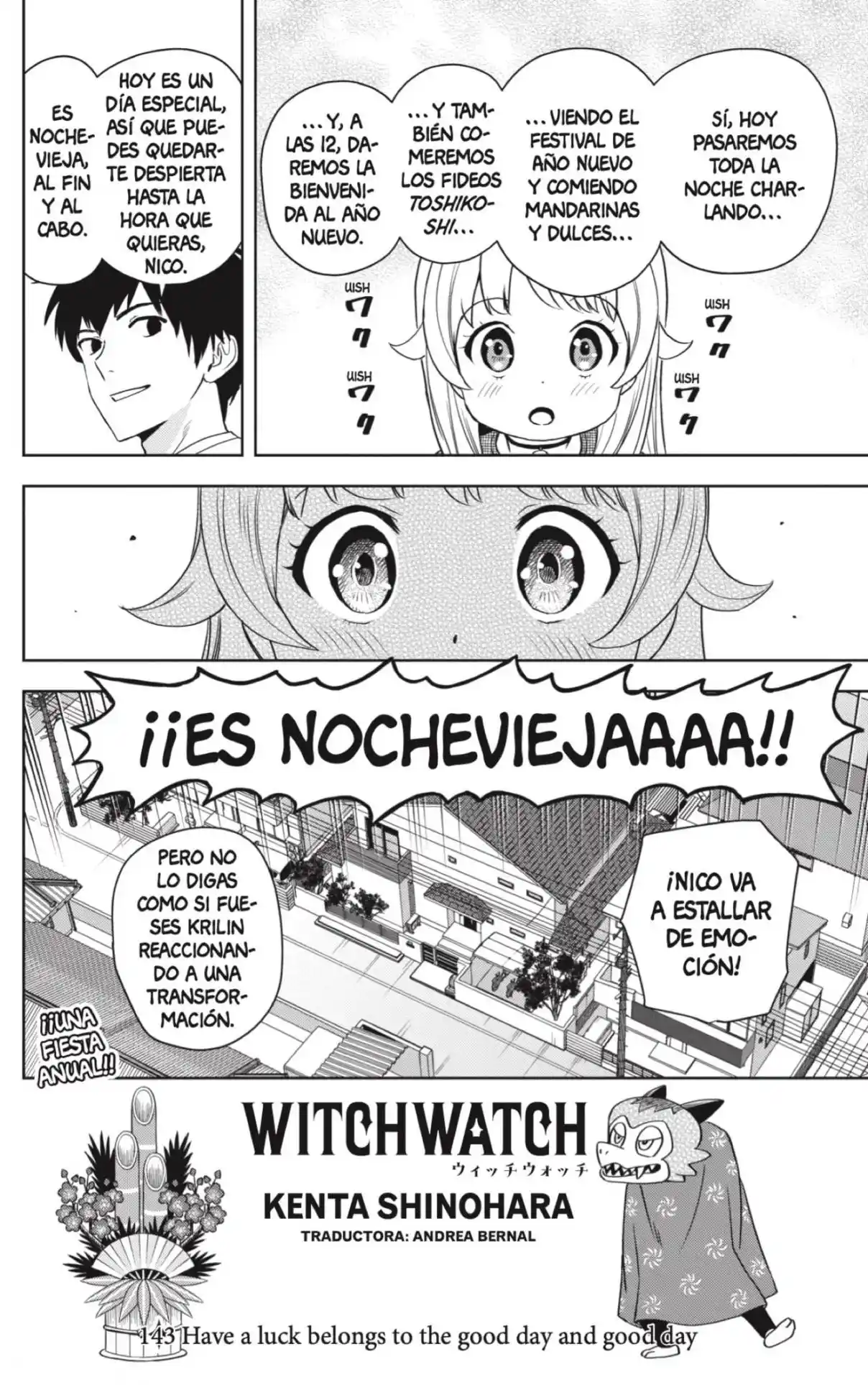 Witch Watch capítulo 143, página 2