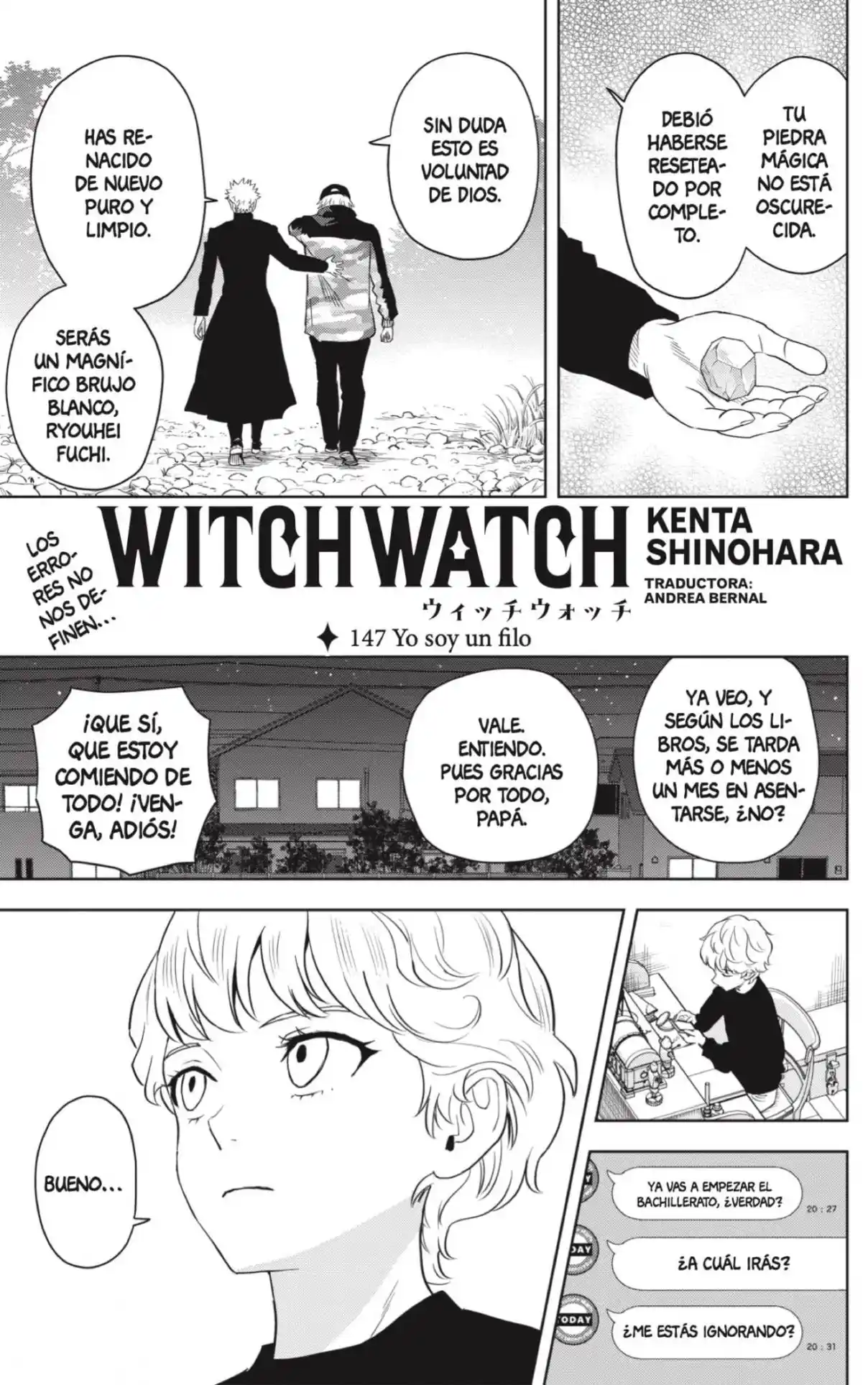 Witch Watch capítulo 147, página 3