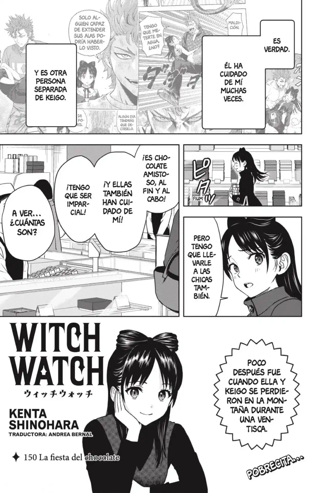 Witch Watch capítulo 150, página 3