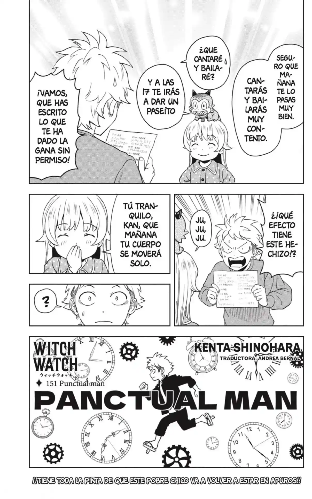 Witch Watch capítulo 151, página 5