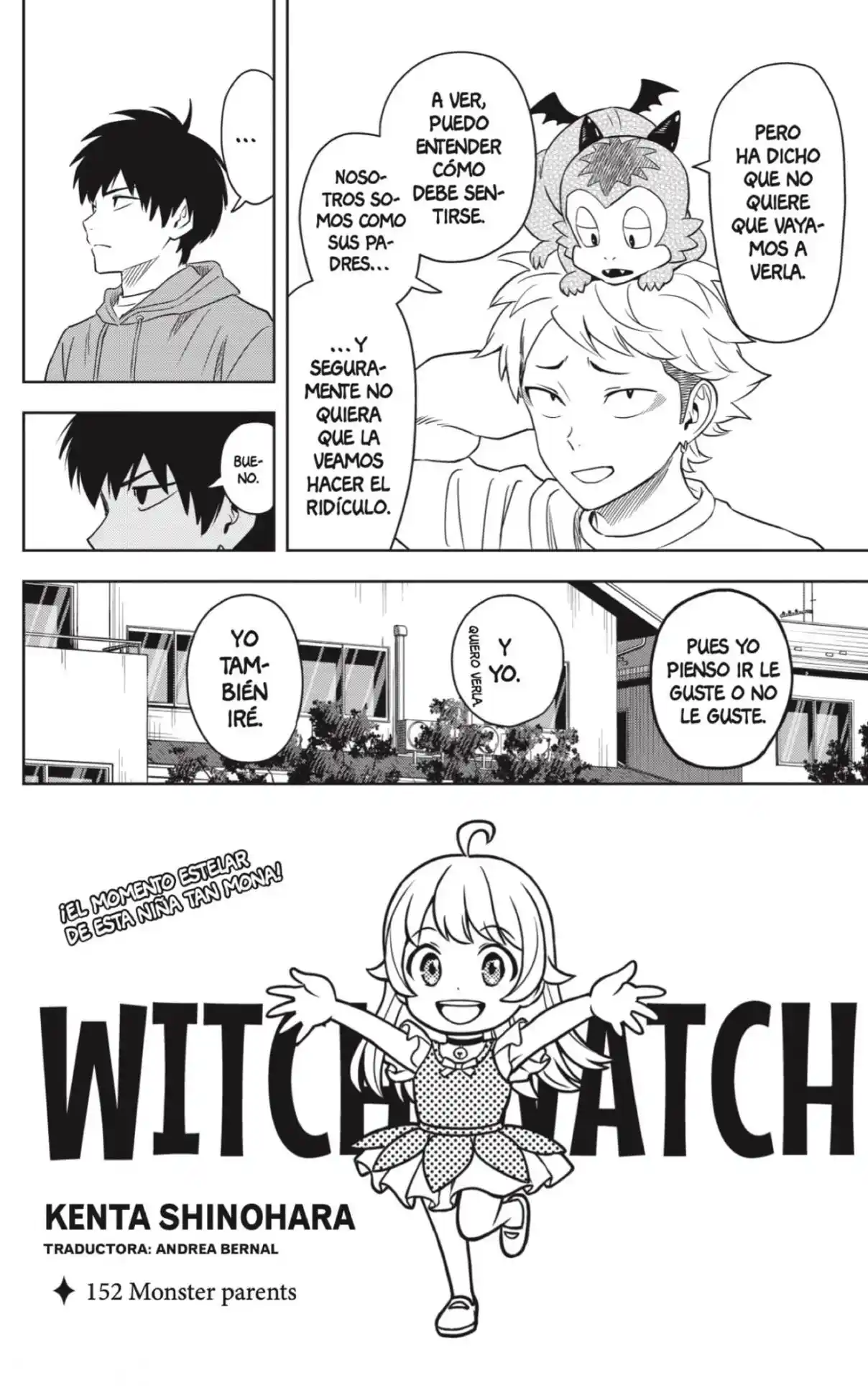 Witch Watch capítulo 152, página 4