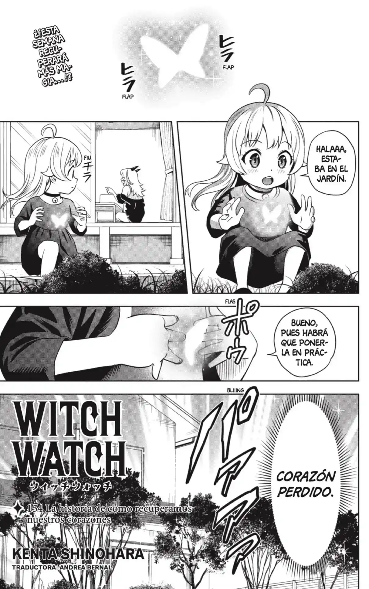 Witch Watch capítulo 154, página 1