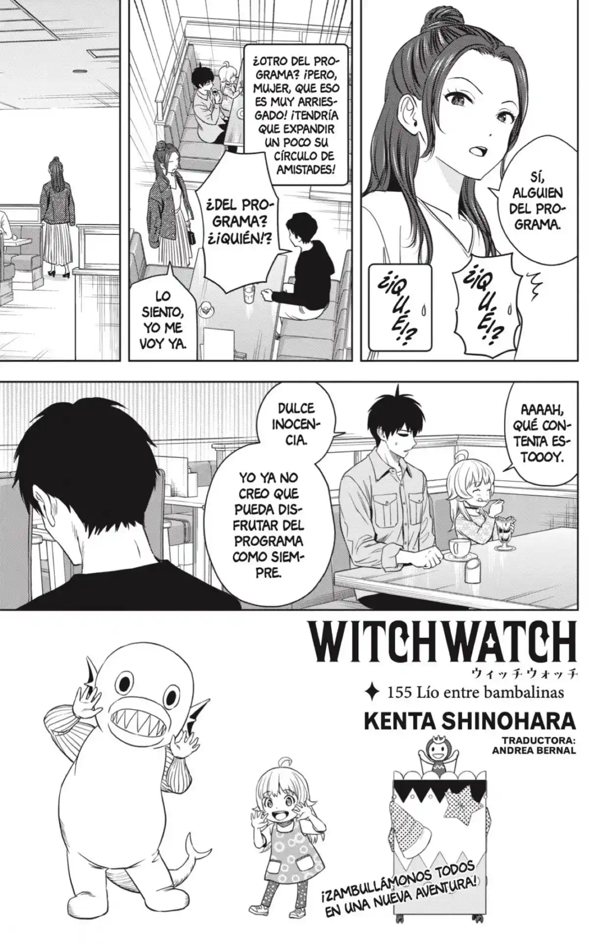 Witch Watch capítulo 155, página 5