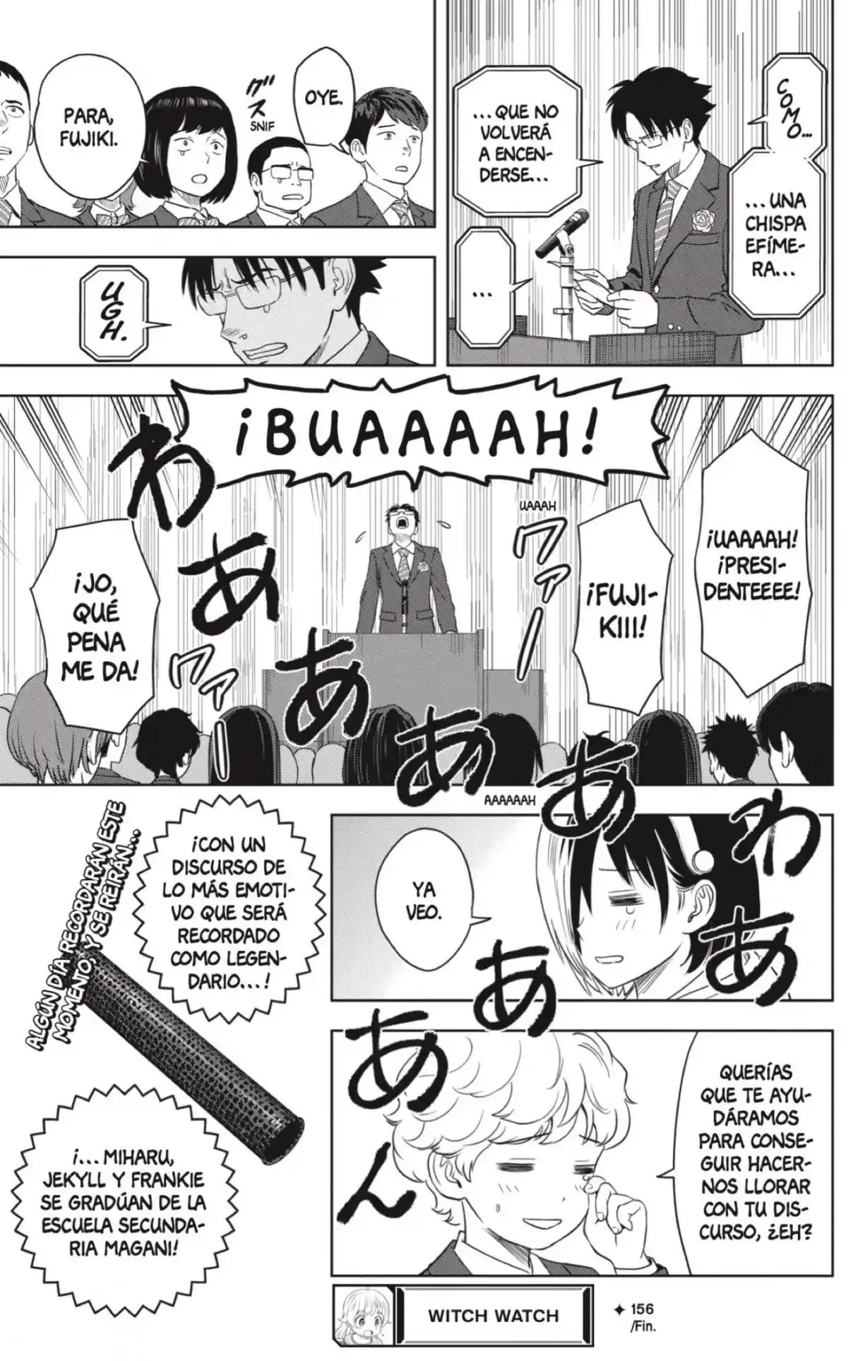 Witch Watch capítulo 156, página 19