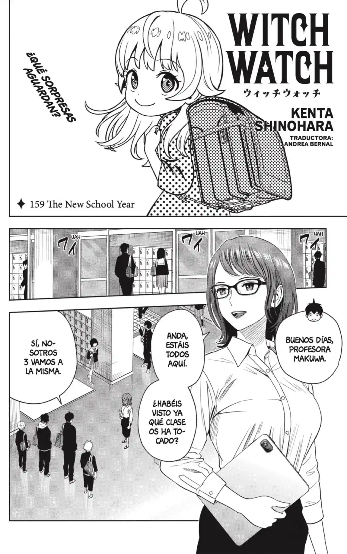 Witch Watch capítulo 159, página 2