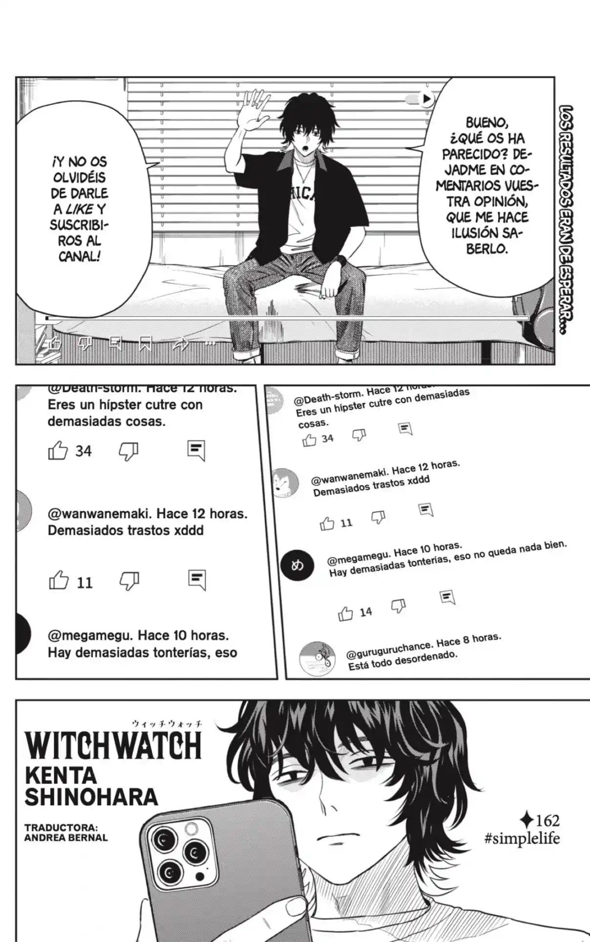 Witch Watch capítulo 162, página 2