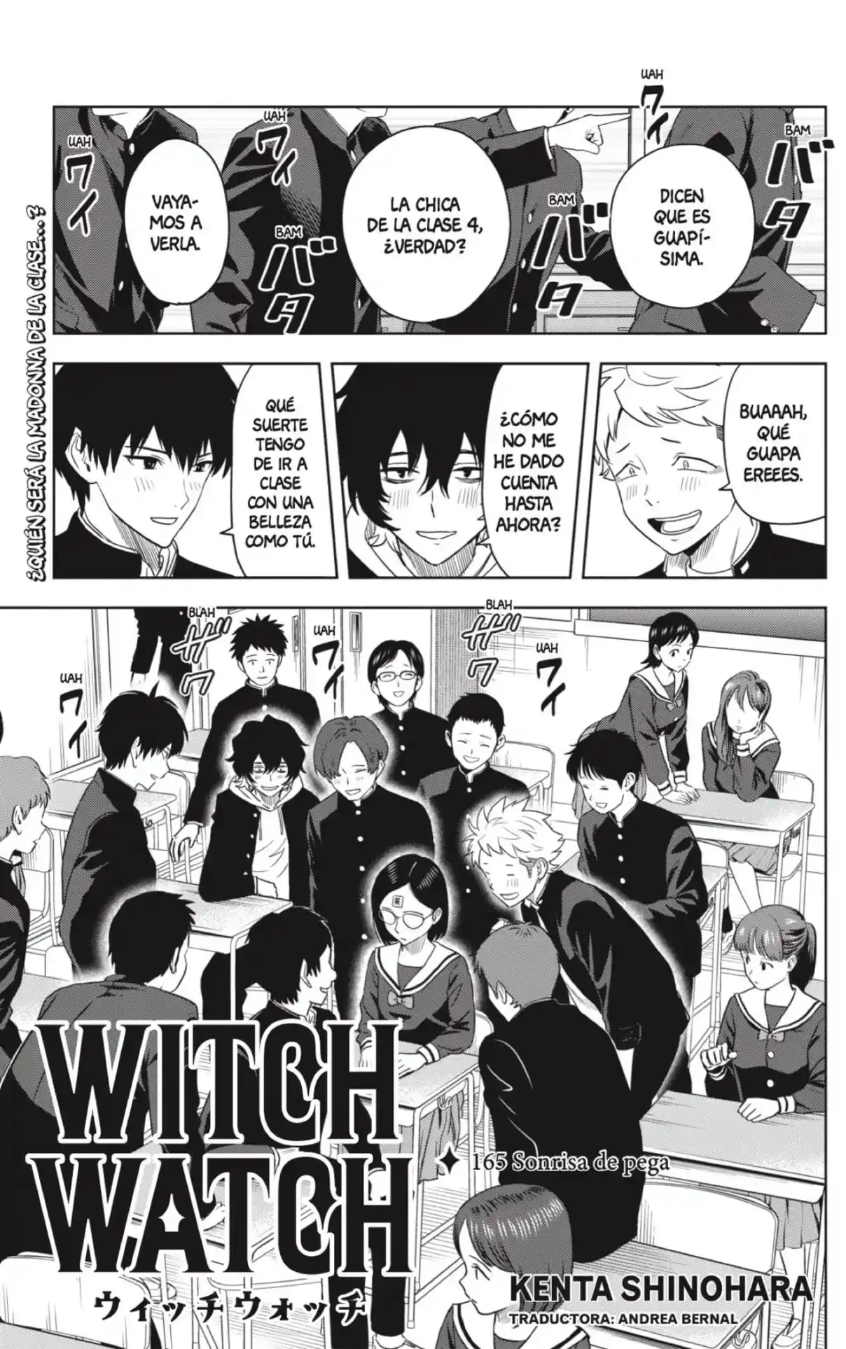 Witch Watch capítulo 165, página 1