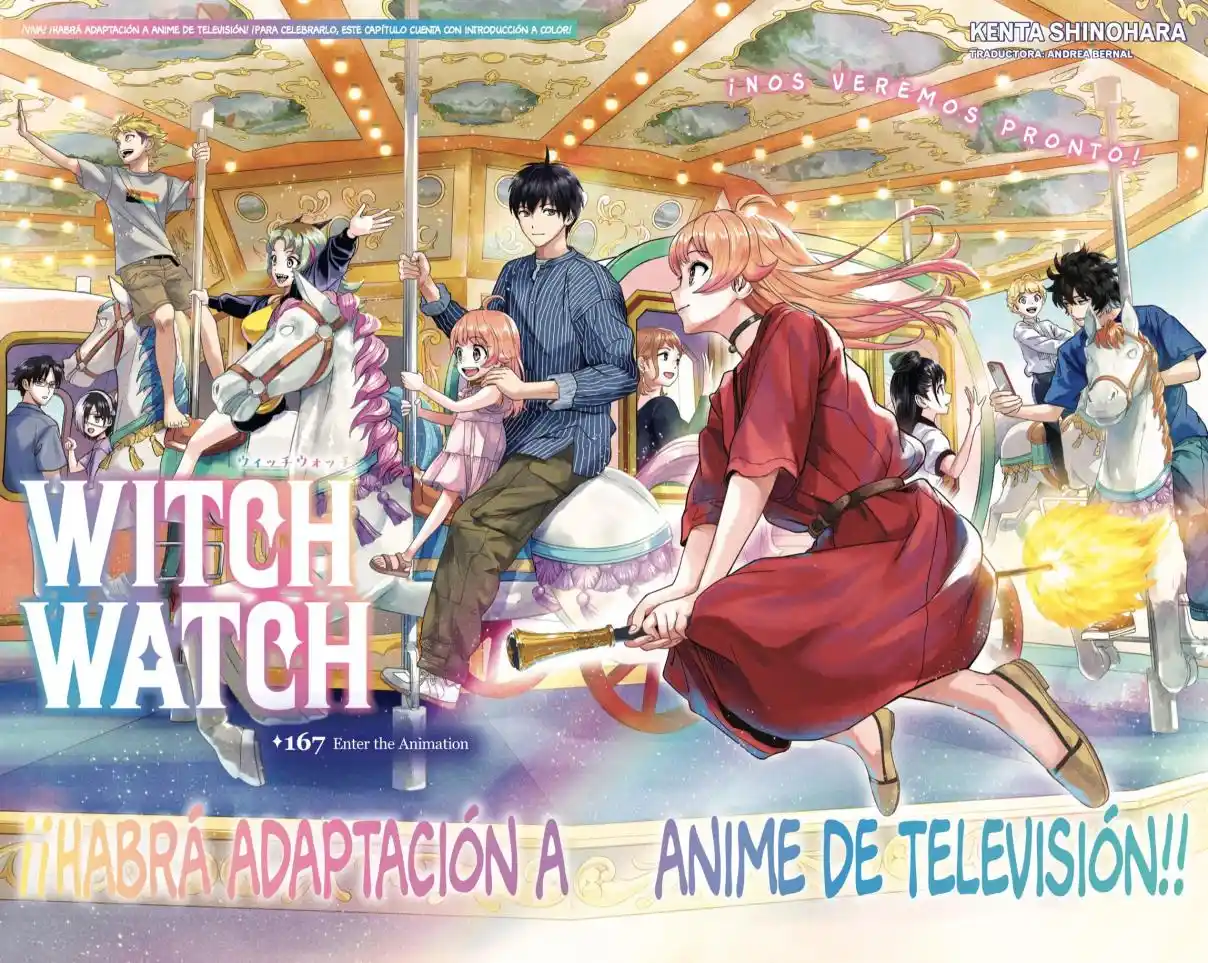 Witch Watch capítulo 167, página 2