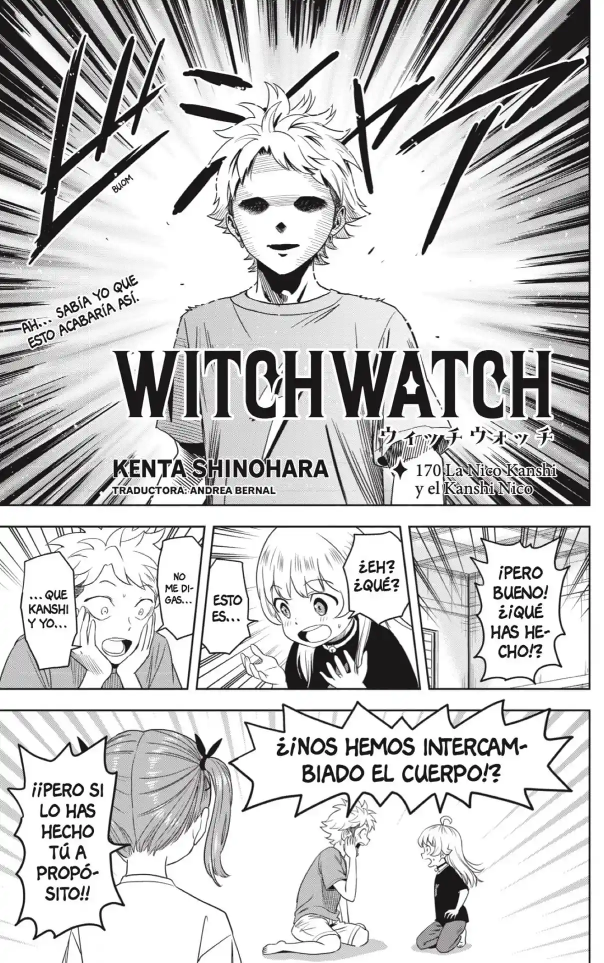 Witch Watch capítulo 170, página 3