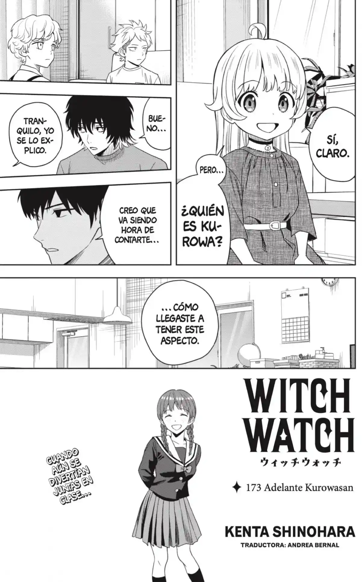 Witch Watch capítulo 173, página 3