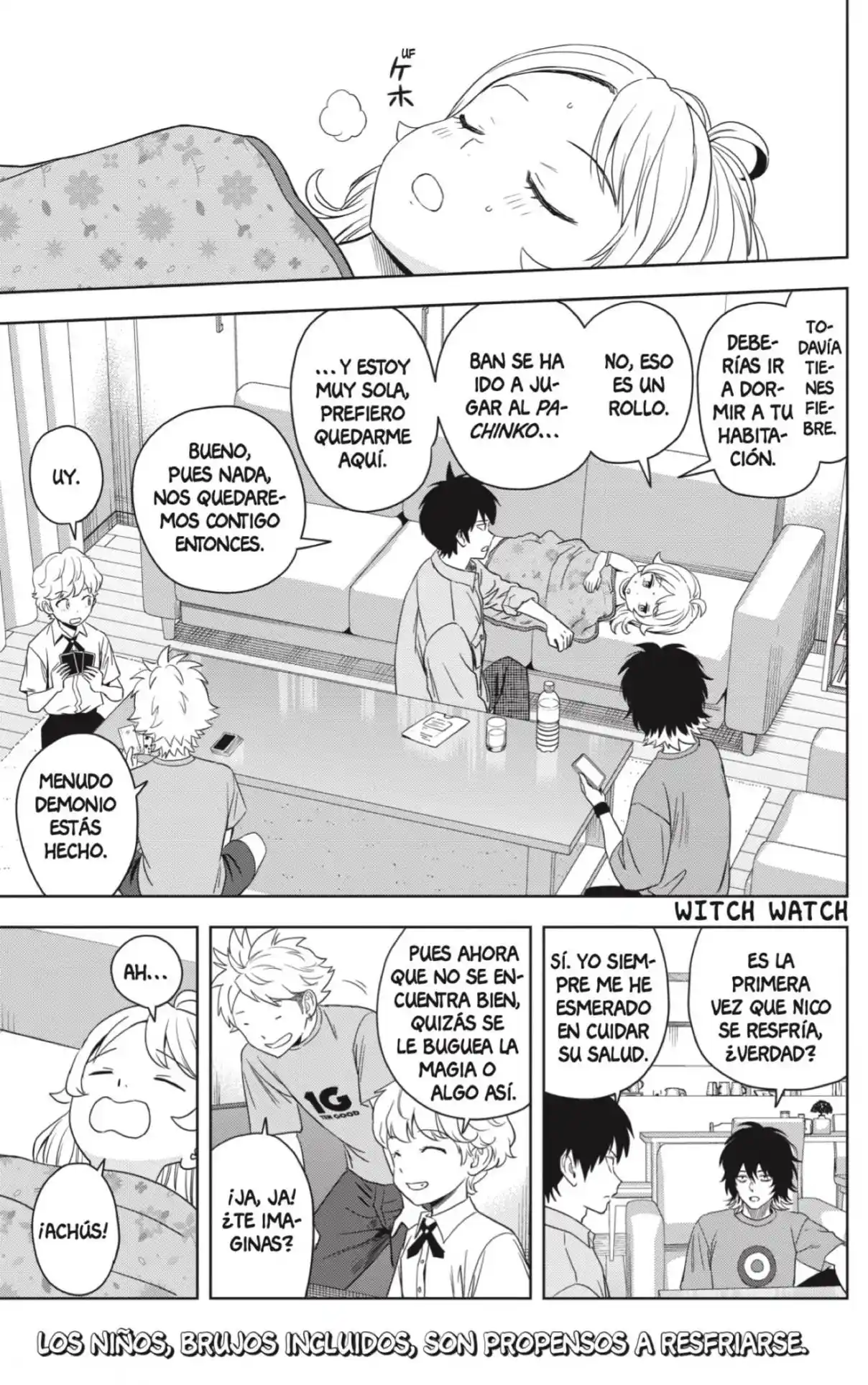 Witch Watch capítulo 174, página 1