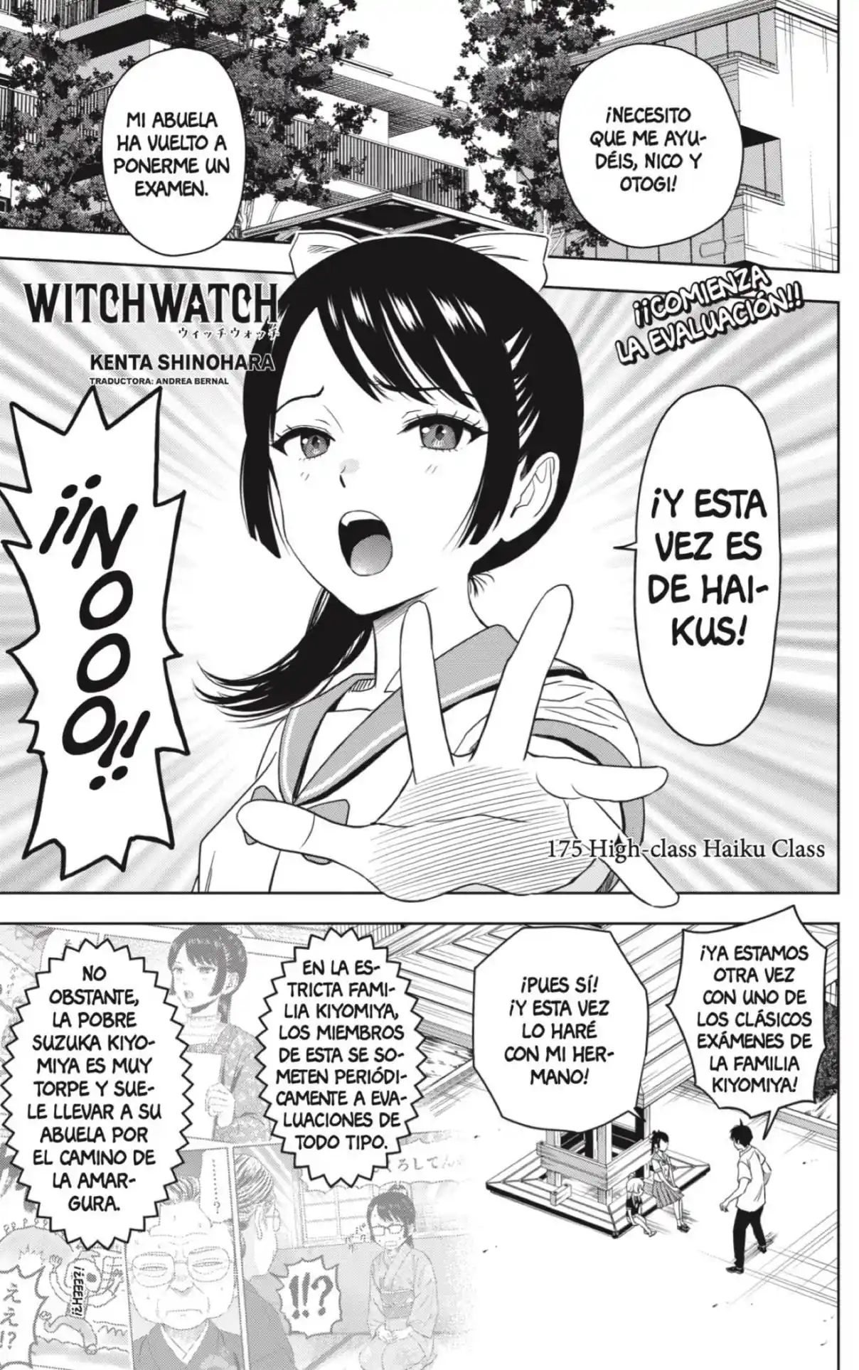 Witch Watch capítulo 175, página 1