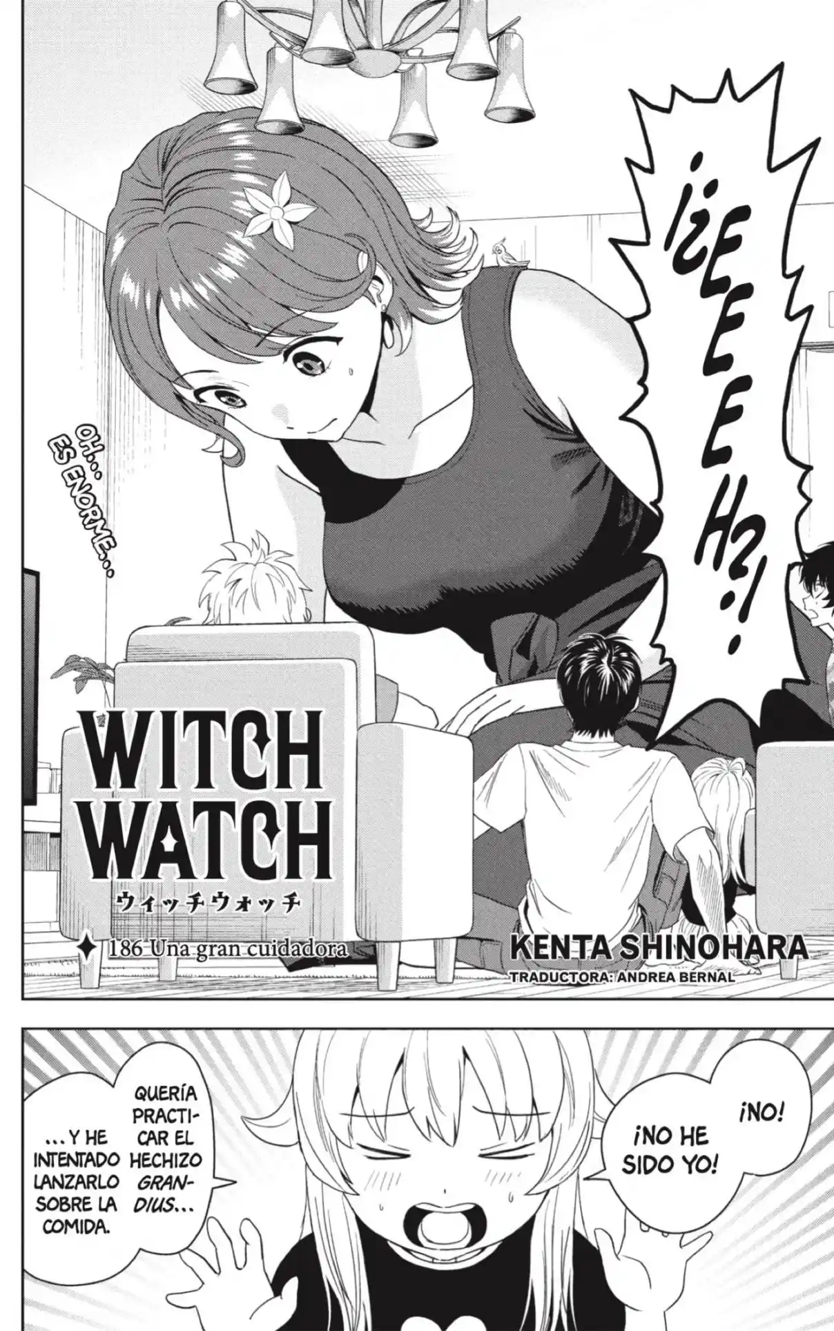 Witch Watch capítulo 186, página 2