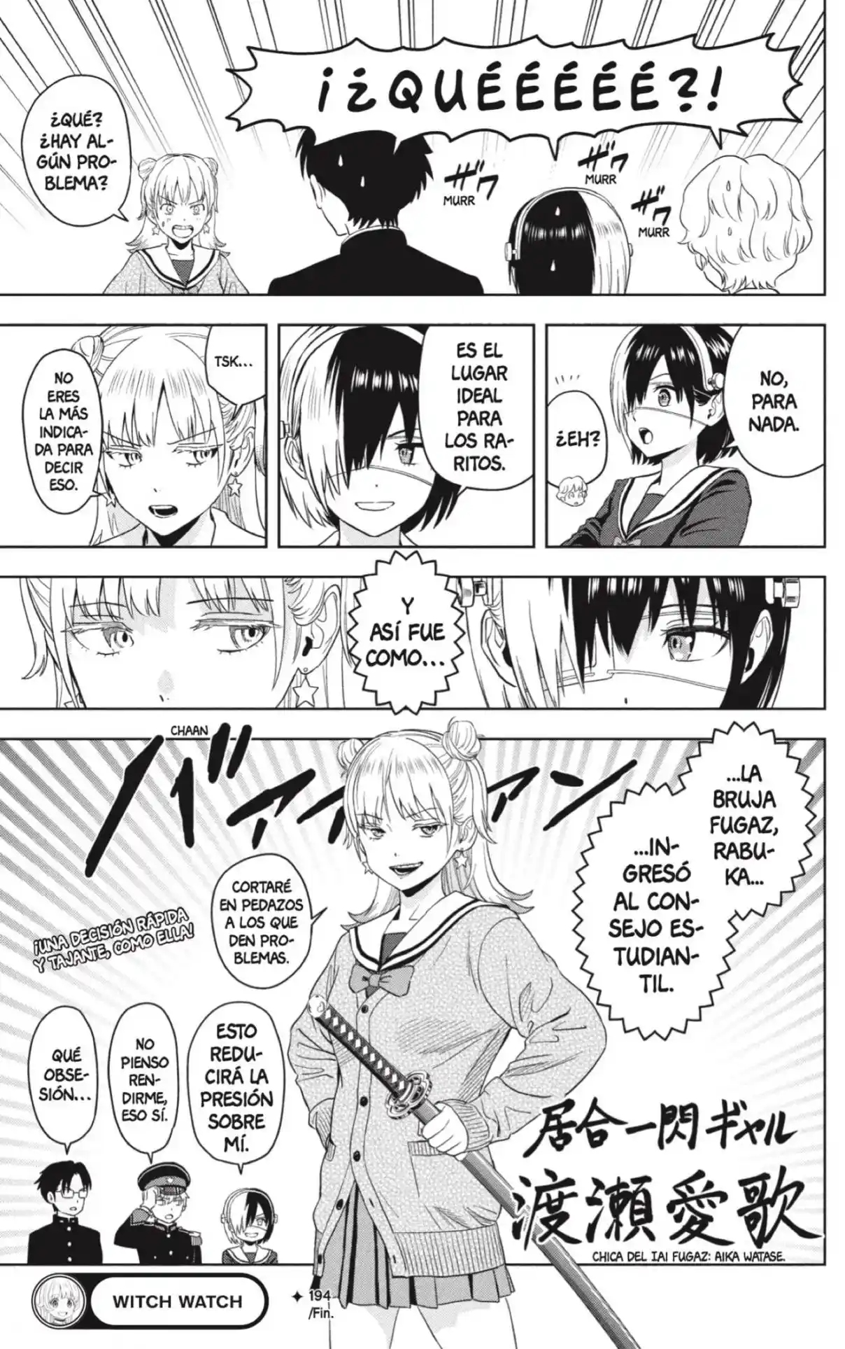 Witch Watch capítulo 194, página 19
