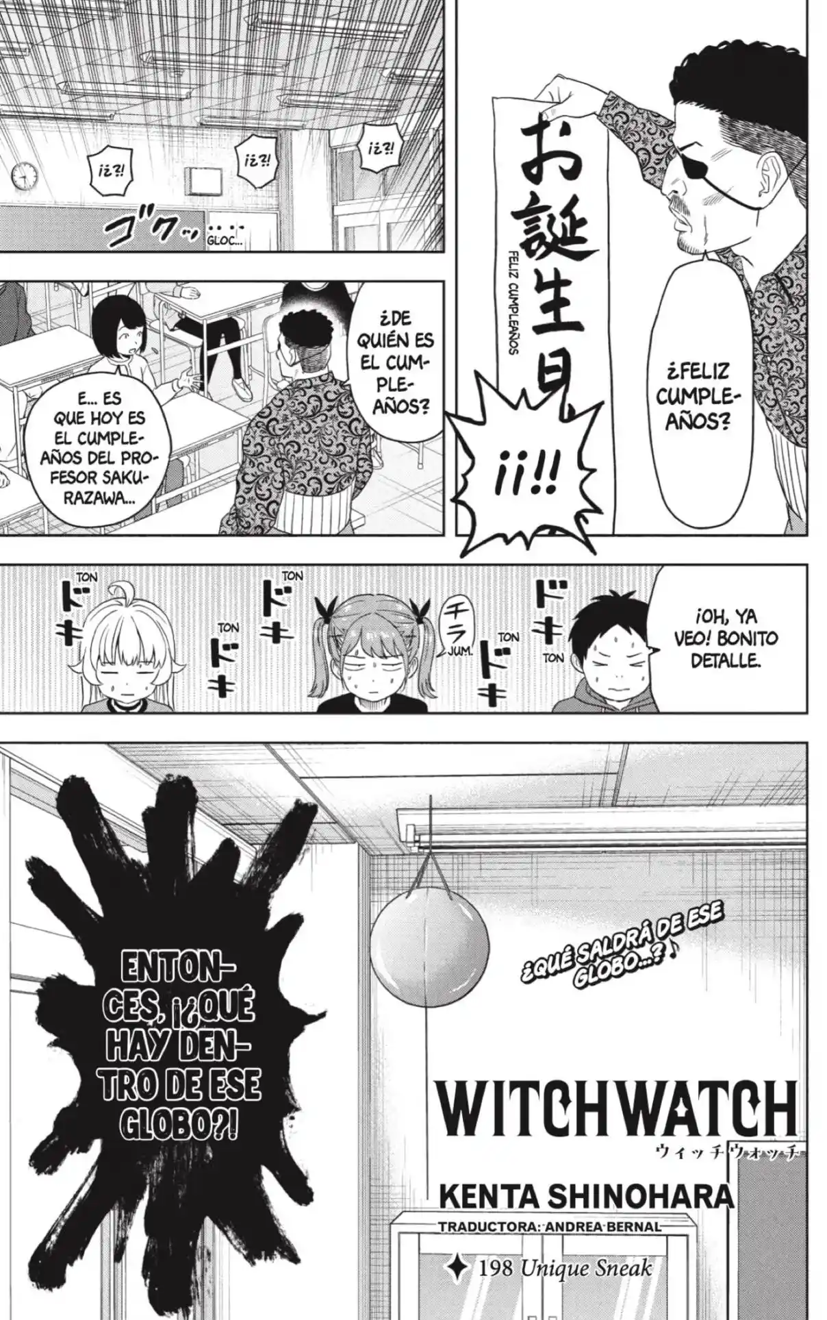 Witch Watch capítulo 198, página 5