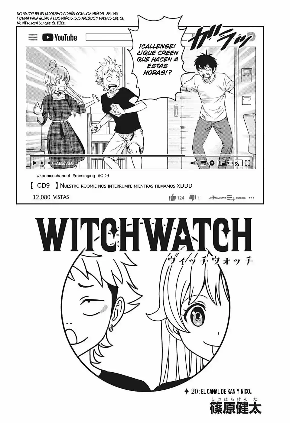 Witch Watch capítulo 20, página 4