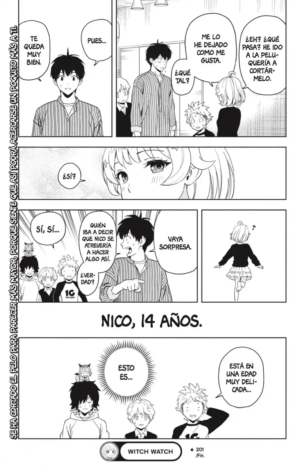 Witch Watch capítulo 201, página 15