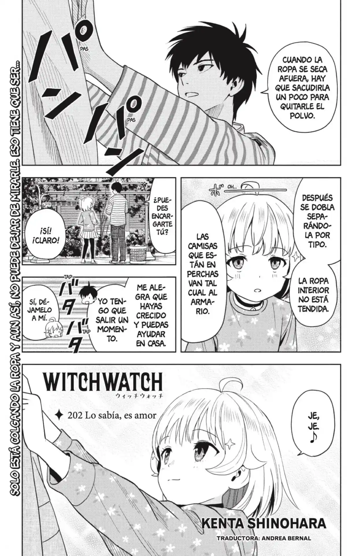 Witch Watch capítulo 202, página 1