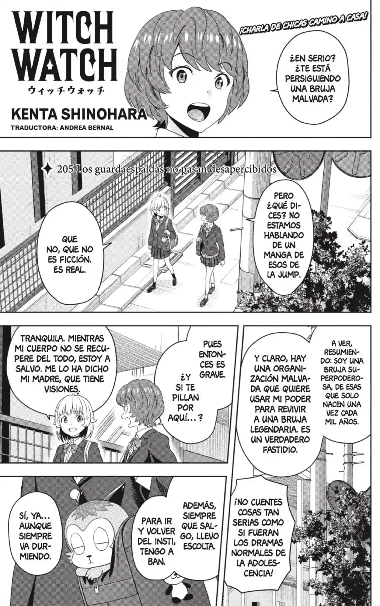 Witch Watch capítulo 205, página 1