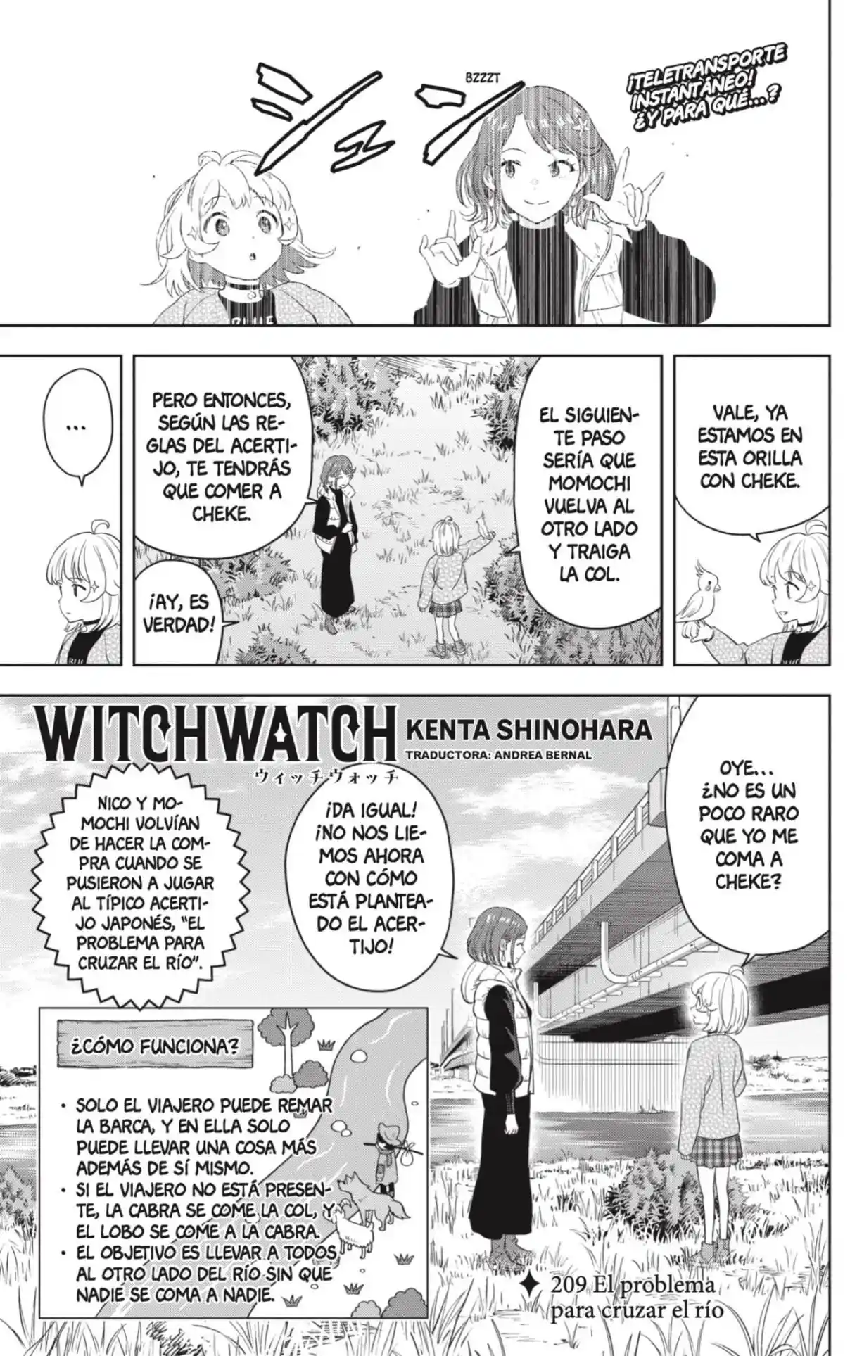 Witch Watch capítulo 209, página 1