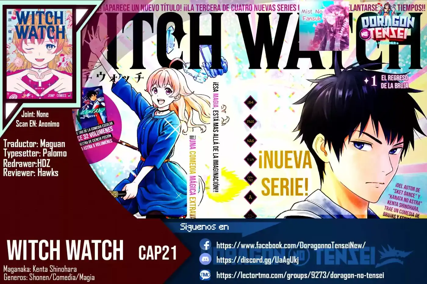 Witch Watch capítulo 21, página 1