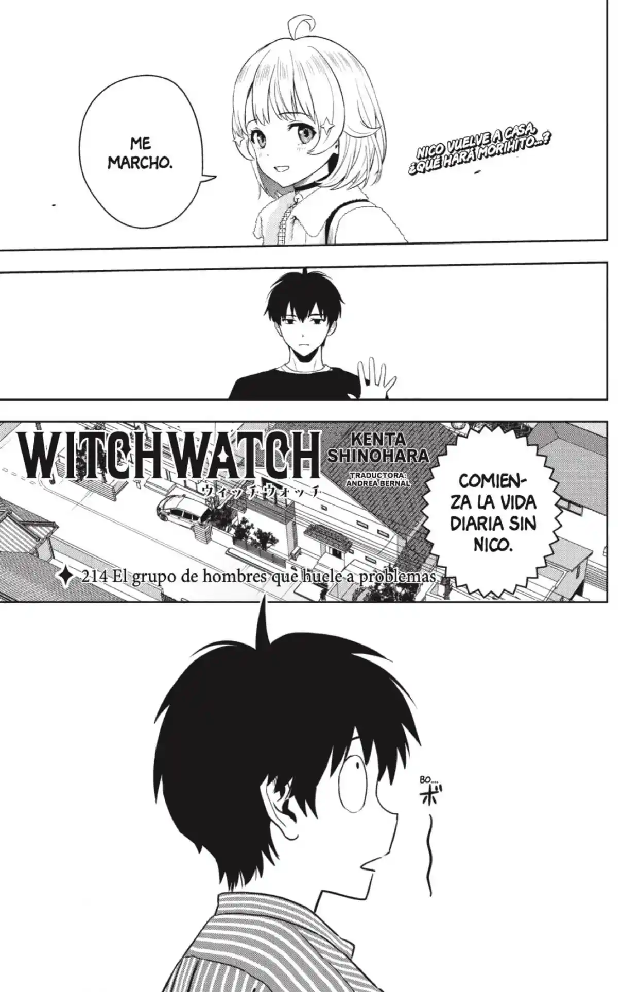 Witch Watch capítulo 214, página 1
